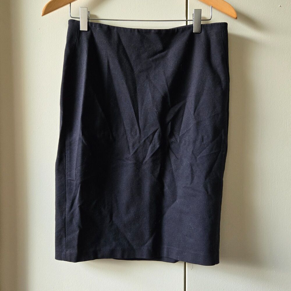 Vince Camuto Black Stretch Pencil Skirt | Petite Small (PS) | Pull-On Workwear